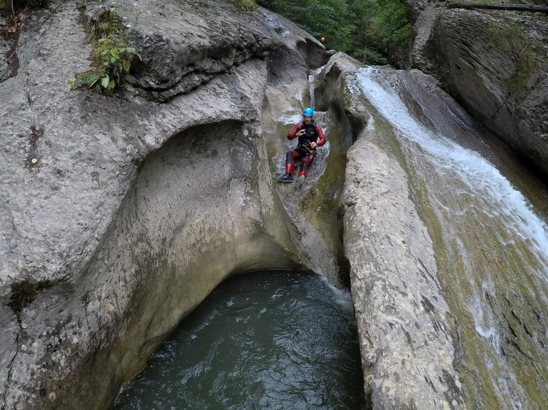 Abenteuer-Schlucht - Canyoning Starzlachklamm Allgäu Bayern景点图片