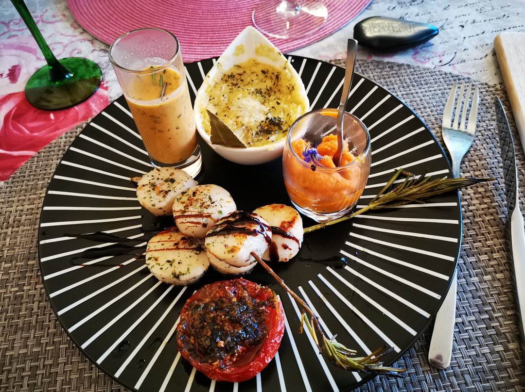 Plouezec酒店住宿-Villa des Hortensias