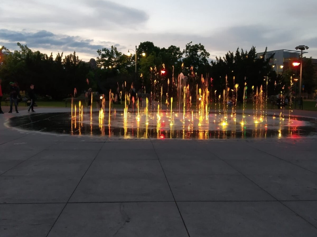 Cosmopolis Fountain-托伦古镇必去景点