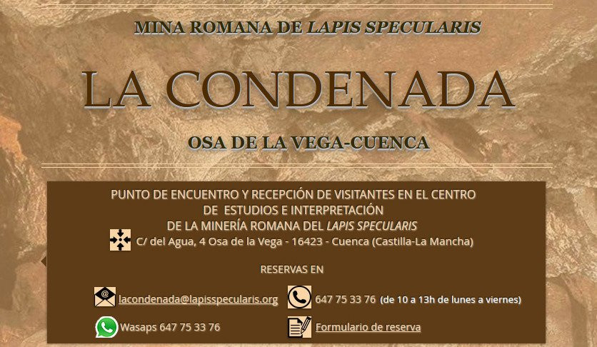 Mina Romana de Lapis Specularis La Condenada-Osa de la Vega必去景点