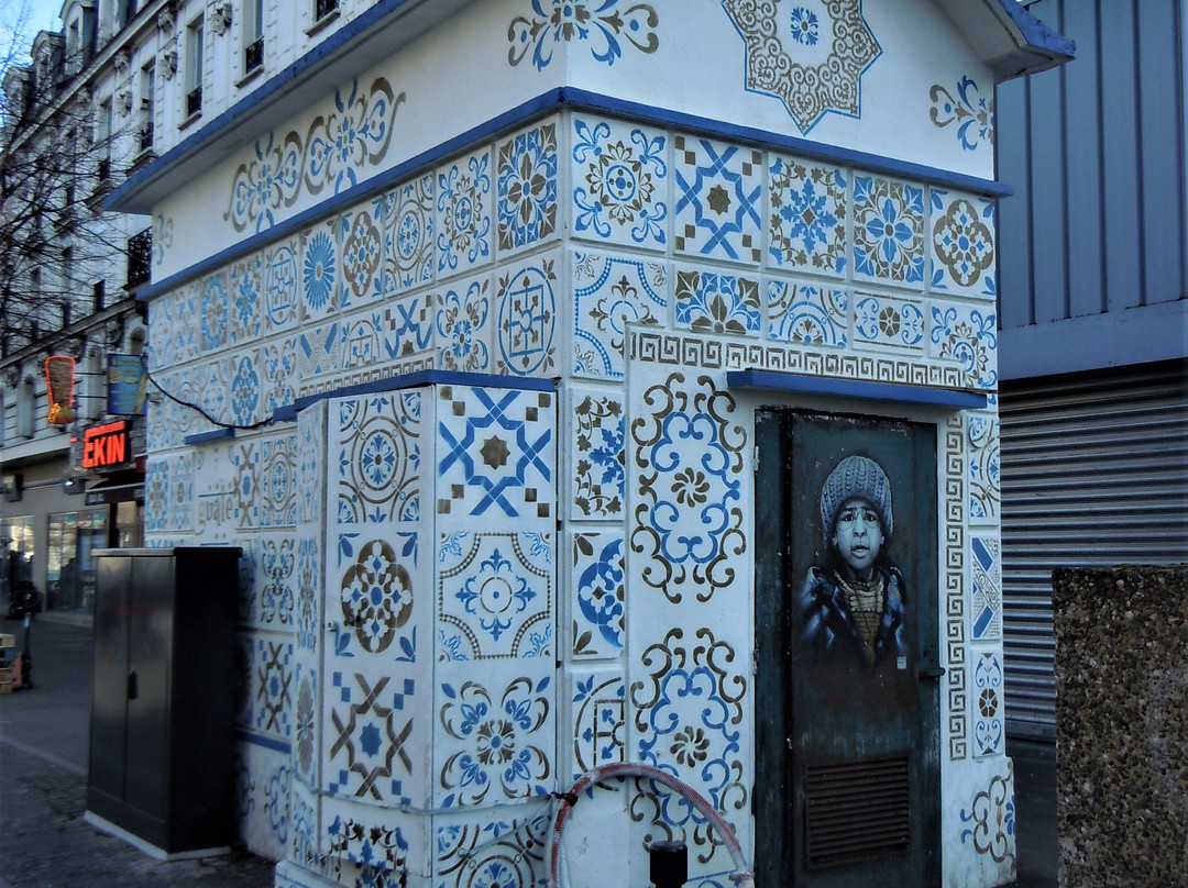 Fresque Tunisie dans la Ville-塞纳-圣但尼必去景点