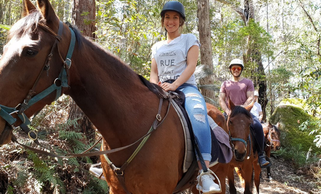 Man from Kangaroo Valley Trail Ride-袋鼠谷必去景点