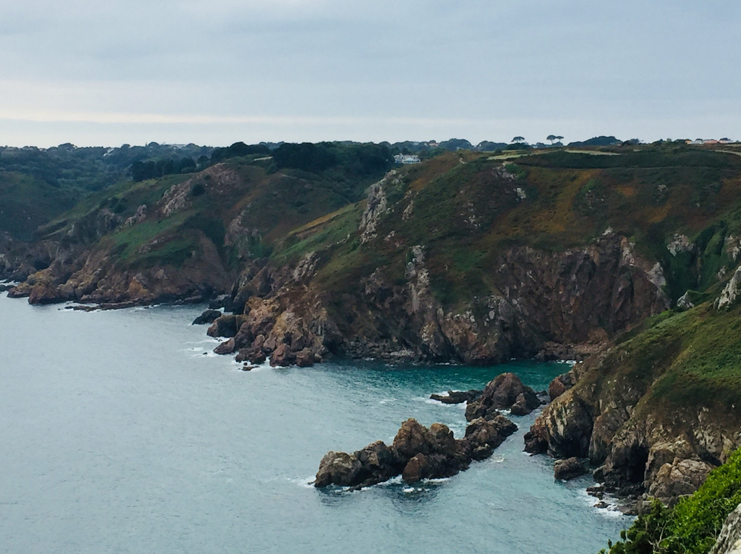 Moulin Huet Bay-St Martin必去景点
