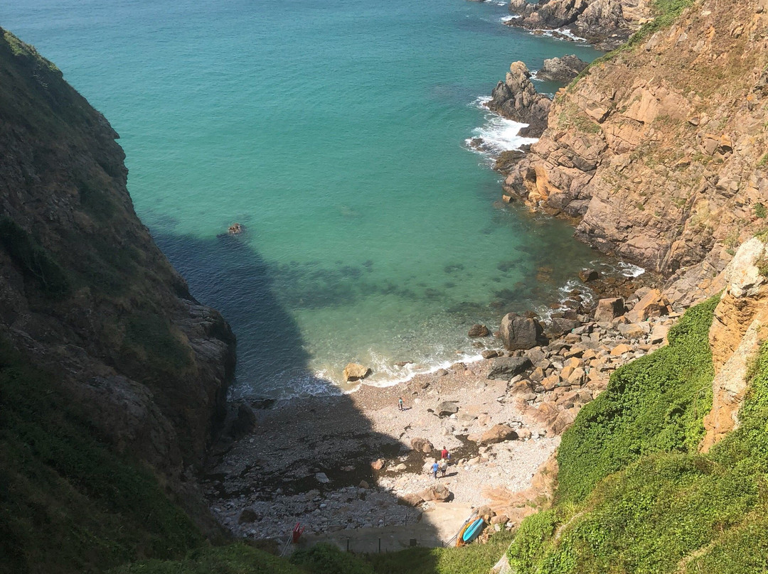 Moulin Huet Bay-St Martin必去景点