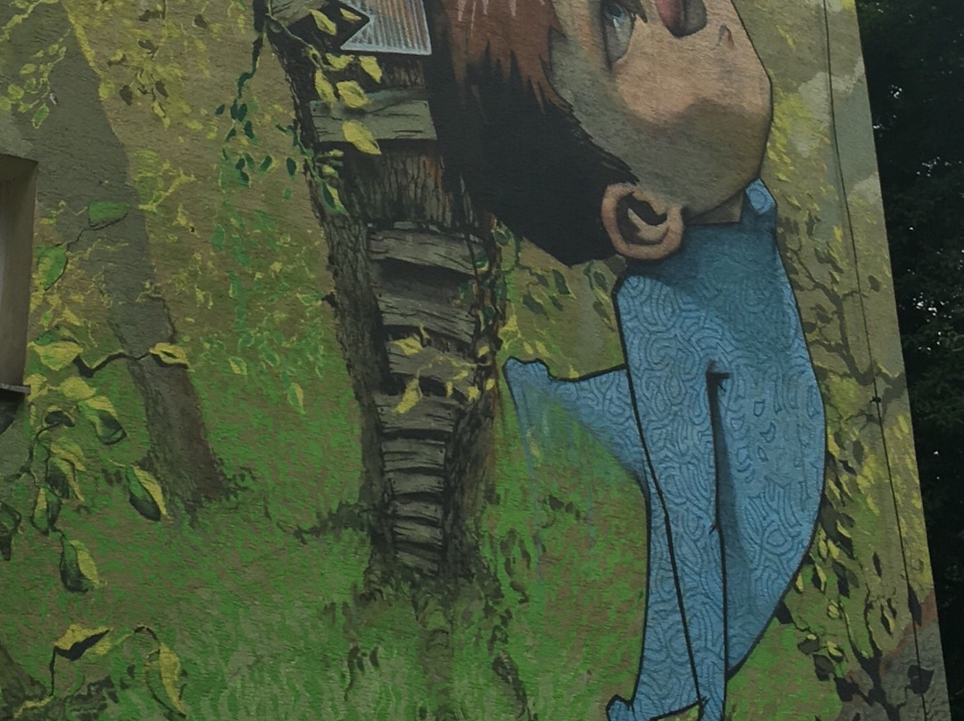 Piotrus Pan Mural-比得哥什必去景点