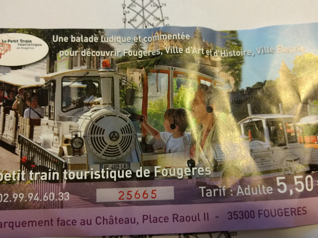 Le Petit Train Touristique de Fougeres景点图片
