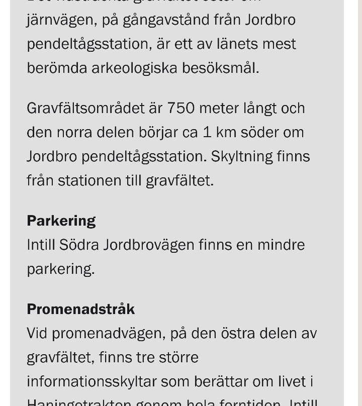 Jordbrogravfält-斯德哥尔摩必去景点