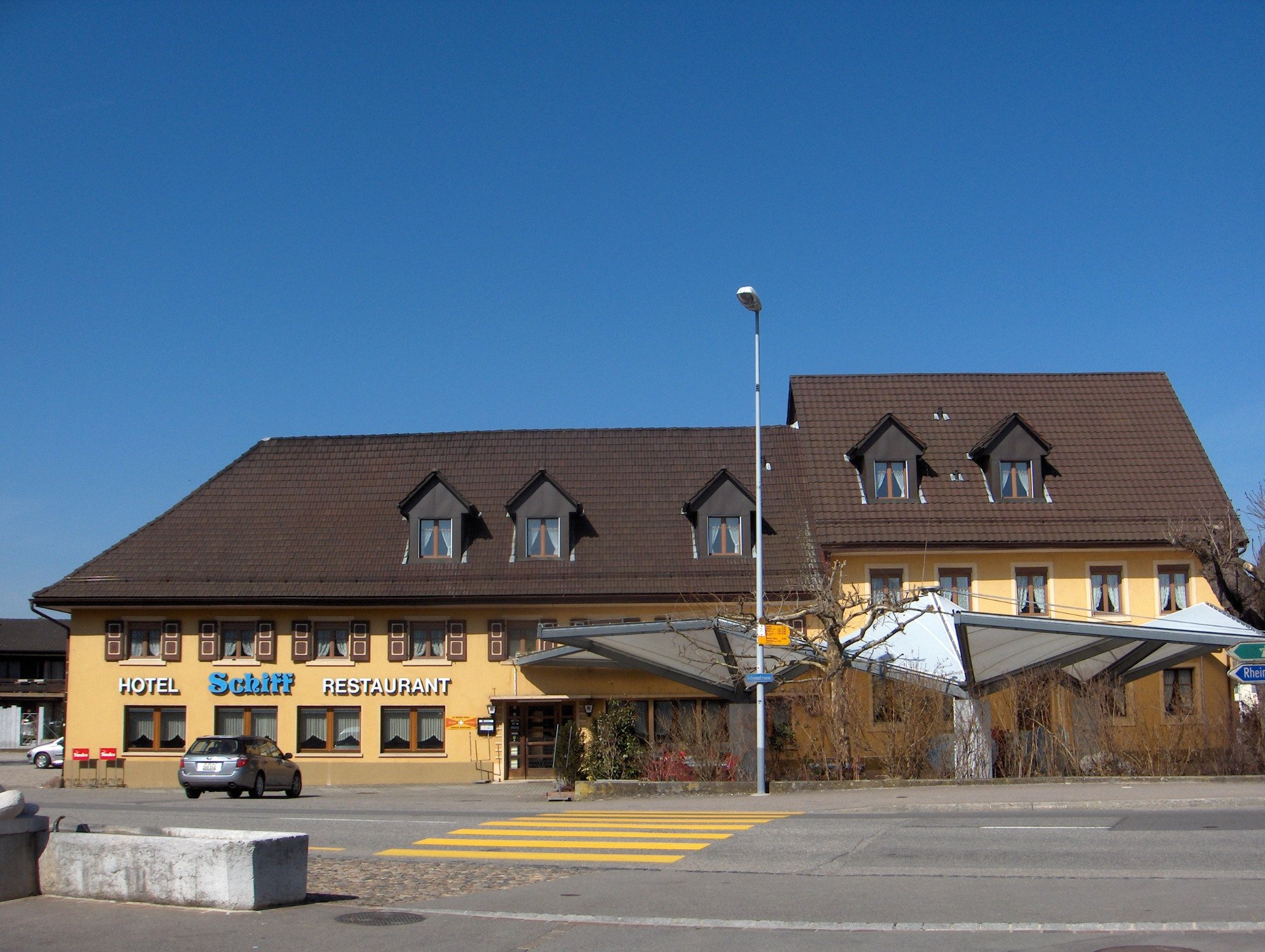 Hotel Restaurant Schiff-浴室
