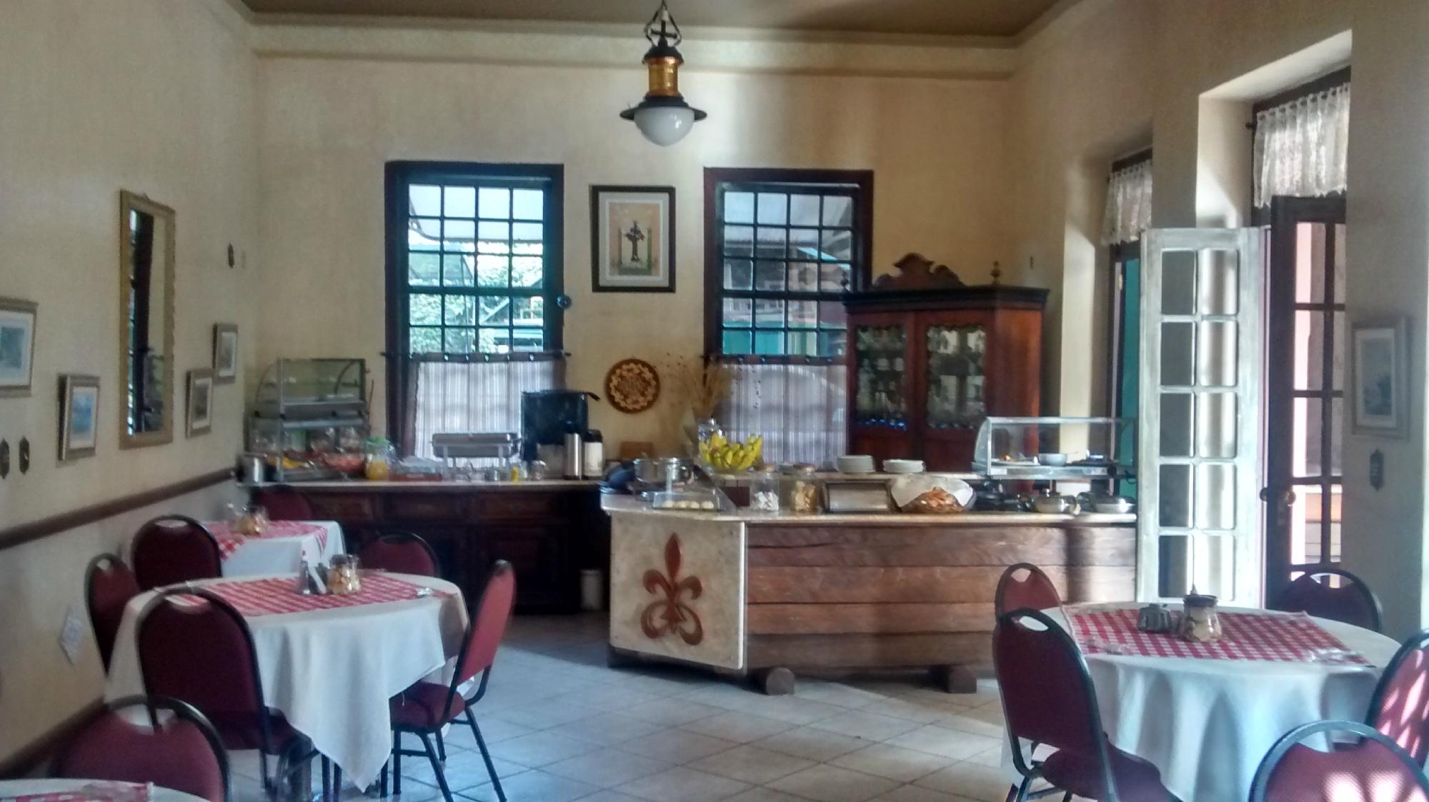 Pousada Vila das Palmeiras-餐饮