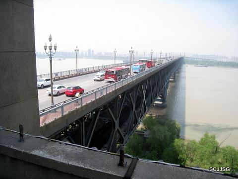 南京长江大桥景点图片