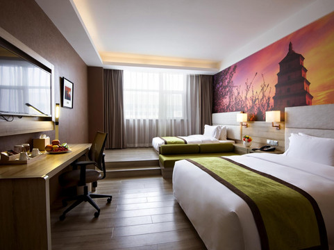 西安大雁塔亚朵酒店主图