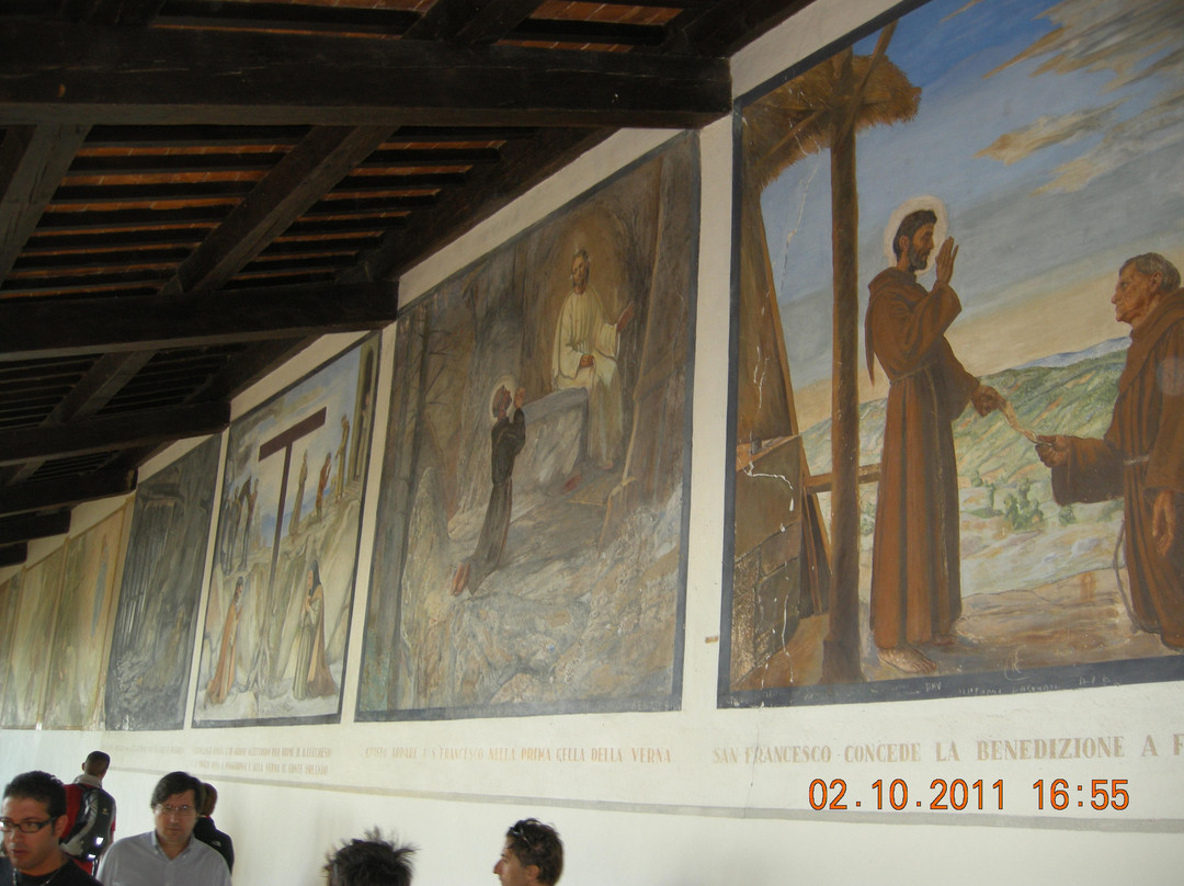 La Verna Santuario Francescano-Chiusi della Verna必去景点