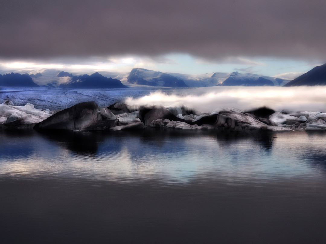 冰河湖景点图片