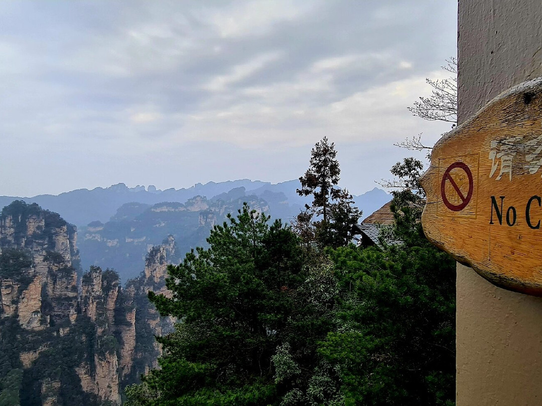 百龙观光电梯-张家界市必去景点