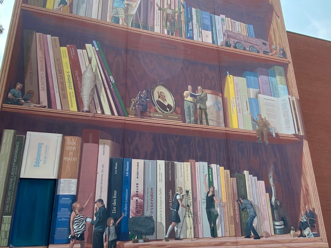 Sherbrooke's Murals on BaladoDiscovery-舍布鲁克必去景点