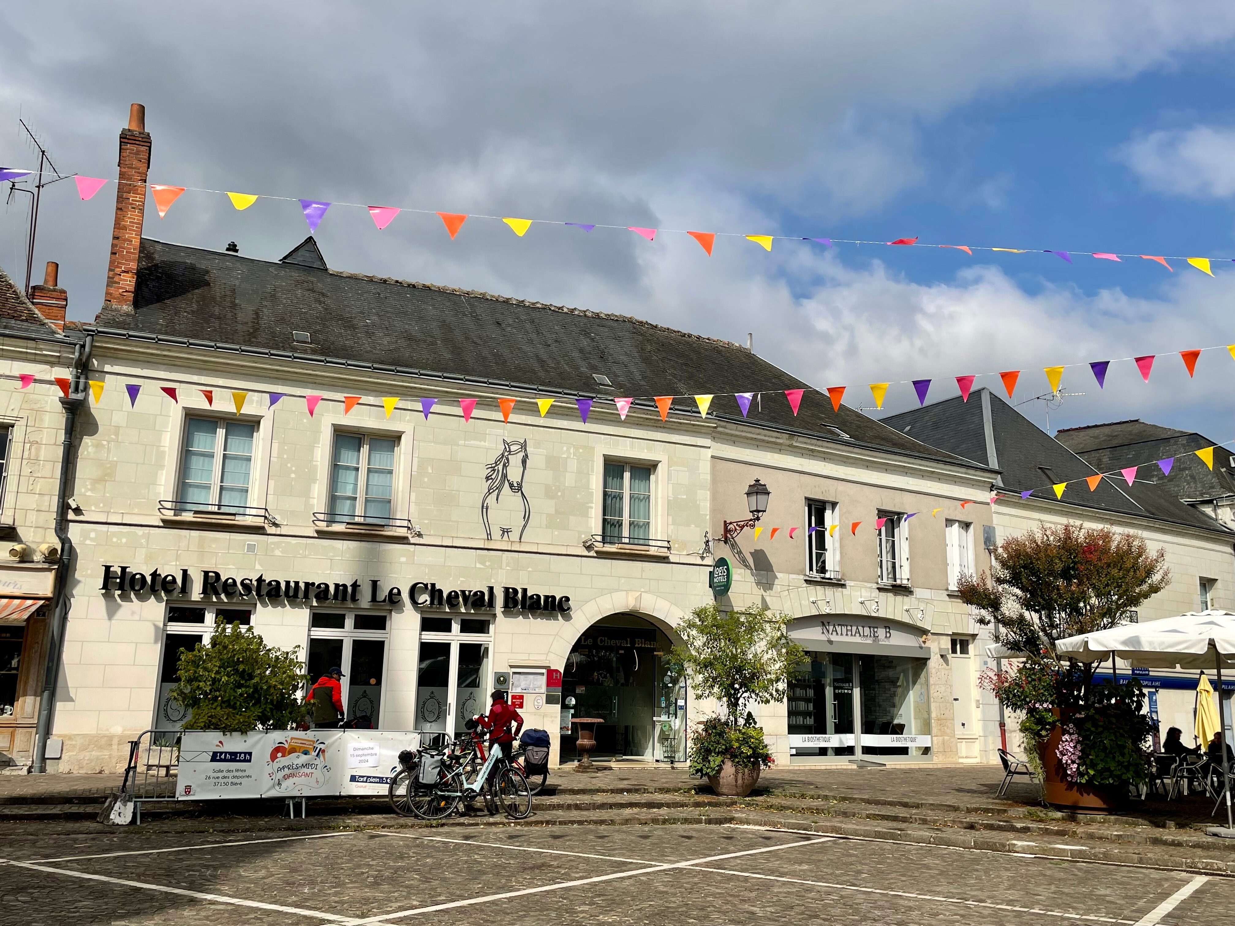 Logis Hôtel le Cheval Blanc-浴室