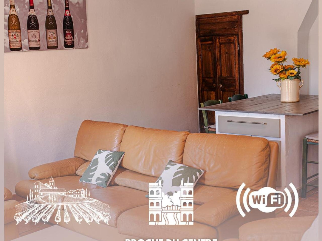 Maison Pegau, 2 Chambres au Centre de Châteauneuf-Du-Pape Pegau B&B