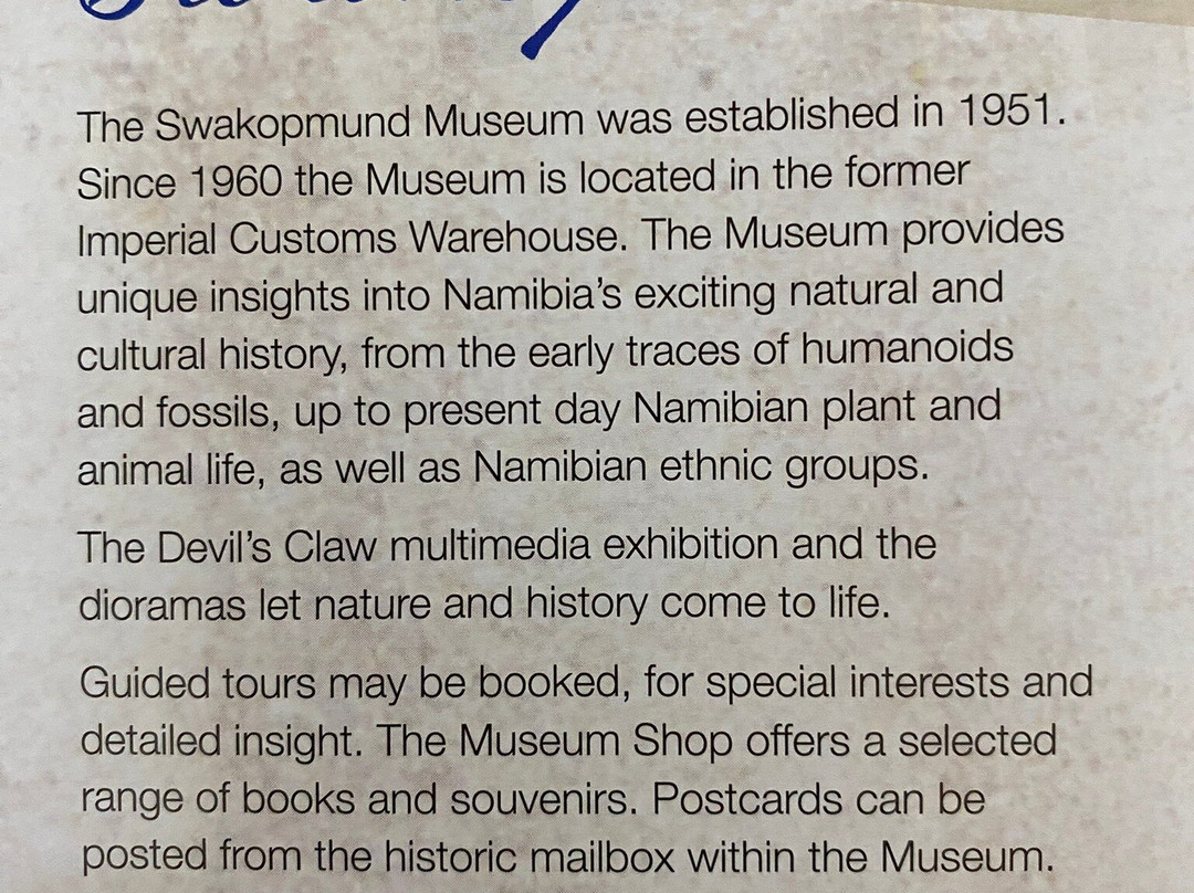 斯瓦科普蒙德博物馆-斯瓦科普蒙德必去景点