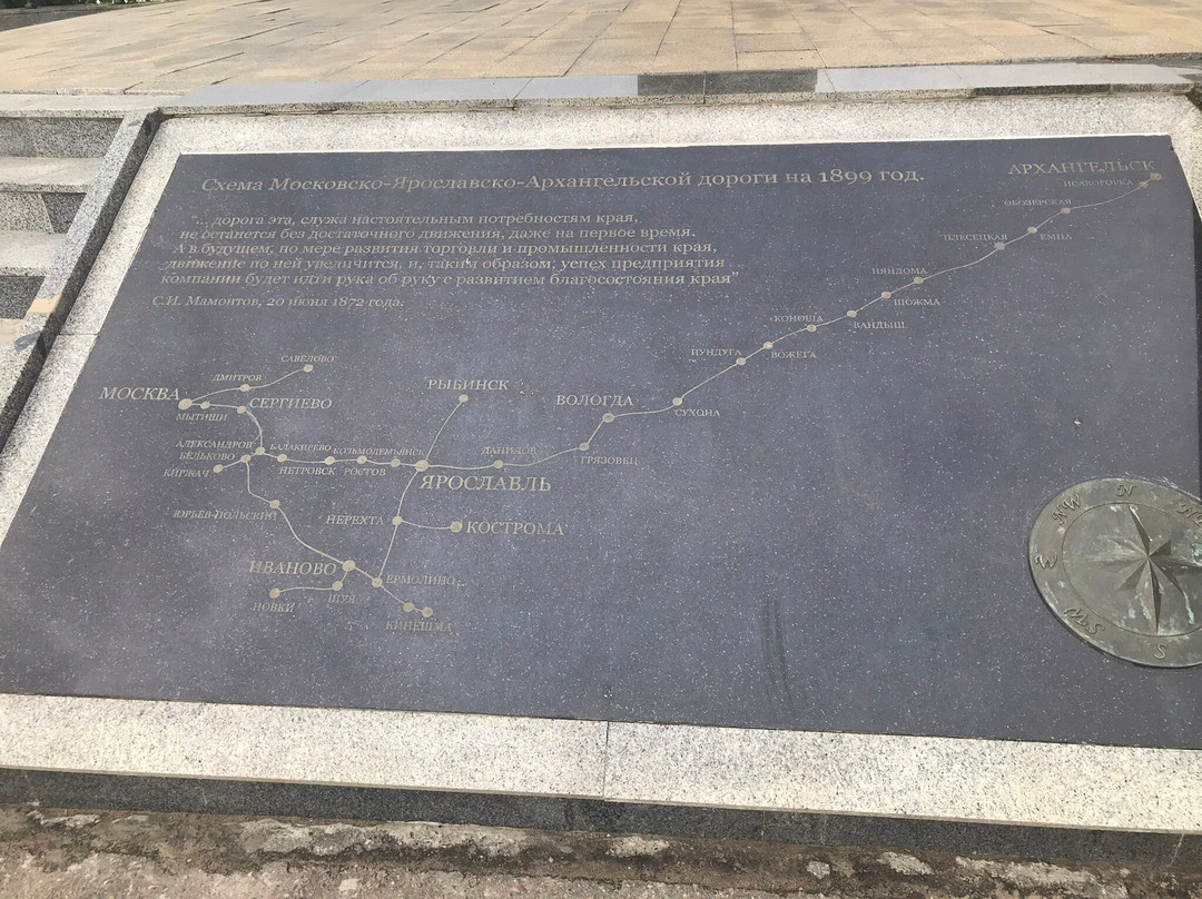 Savva Mamontov Statue-雅罗斯拉夫必去景点