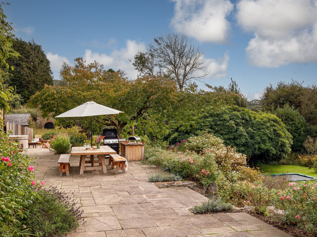 Kentisbury酒店住宿-Beachborough Country House