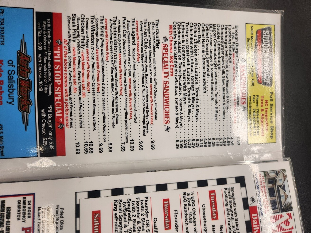 Checkered Flag Barbecue