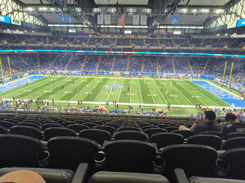 Ford Field-底特律必去景点