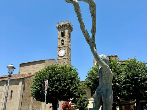 Fuga dal Tempo Sculpture-菲耶索莱必去景点