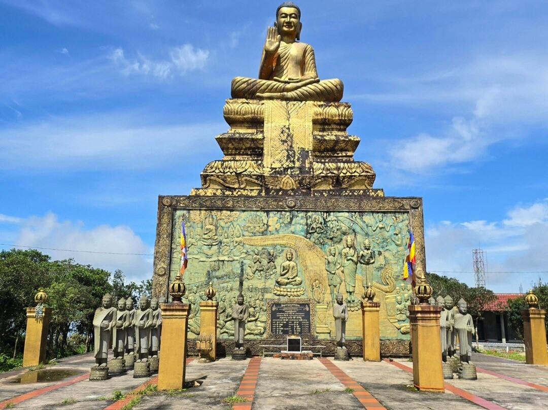 Wat Sampov Pram-贡布必去景点