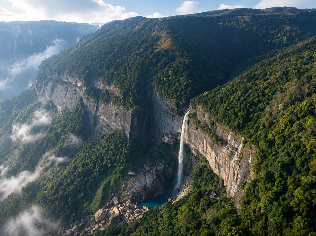 Nohkalikai Falls-Sohra必去景点