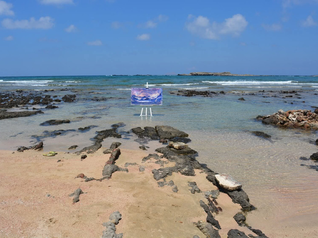 Encaustic Art. Exposición Al Aire Libre-Falassarna必去景点