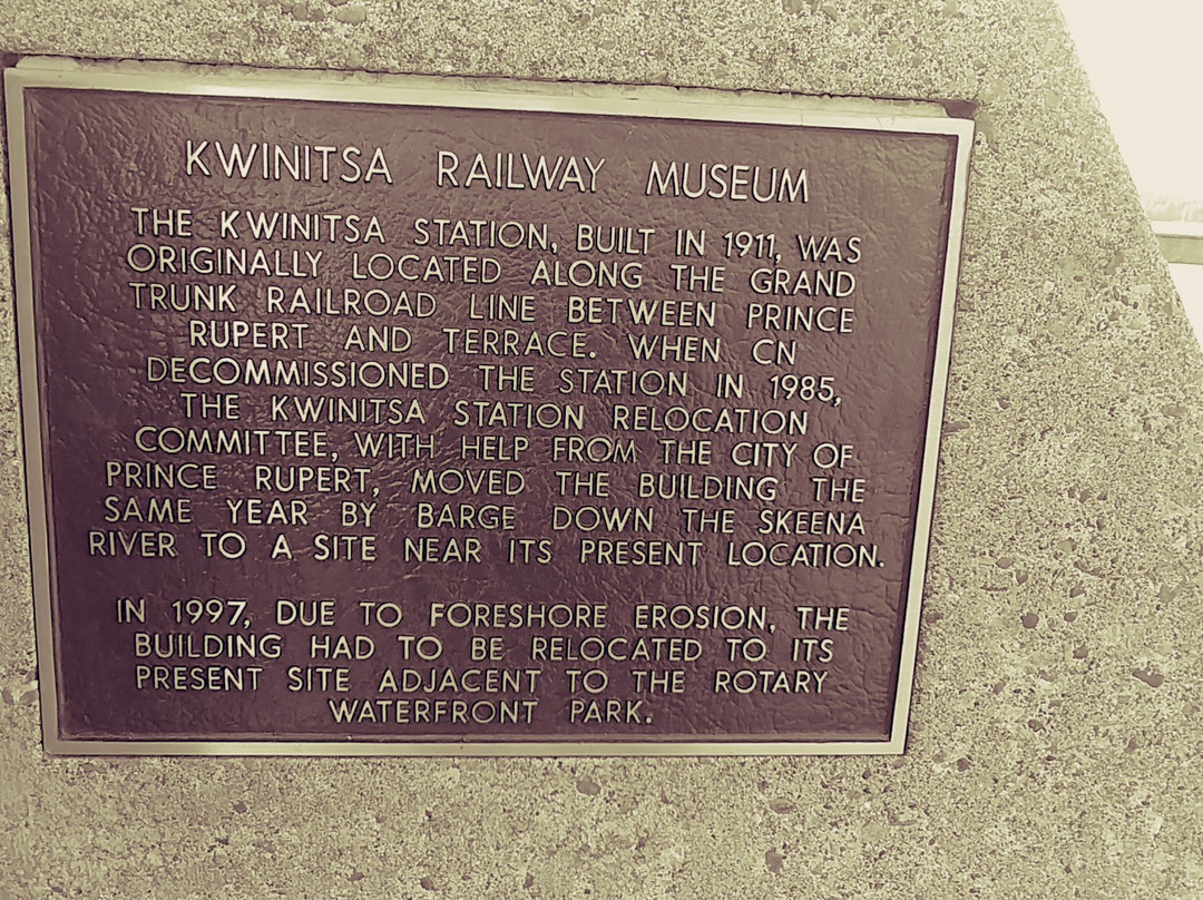 Kwinitsa Station Railway Museum & Park景点图片