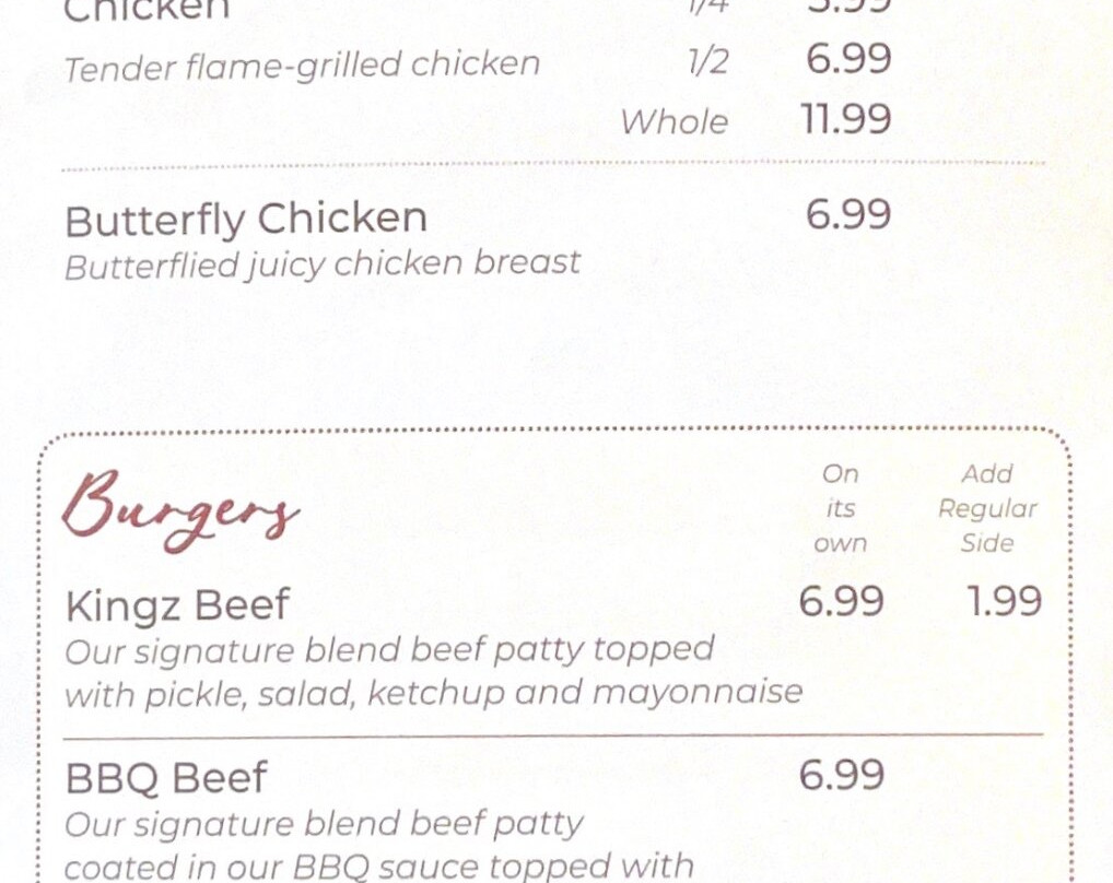 KINGZ GRILL-St Columb Major必去景点