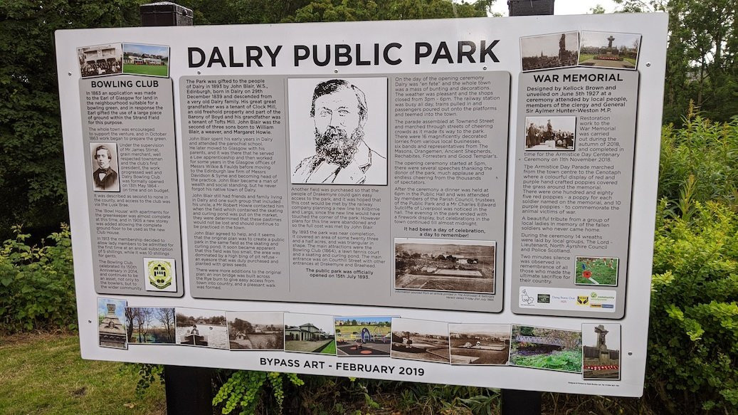 Dalry War Memorial-Dalry必去景点