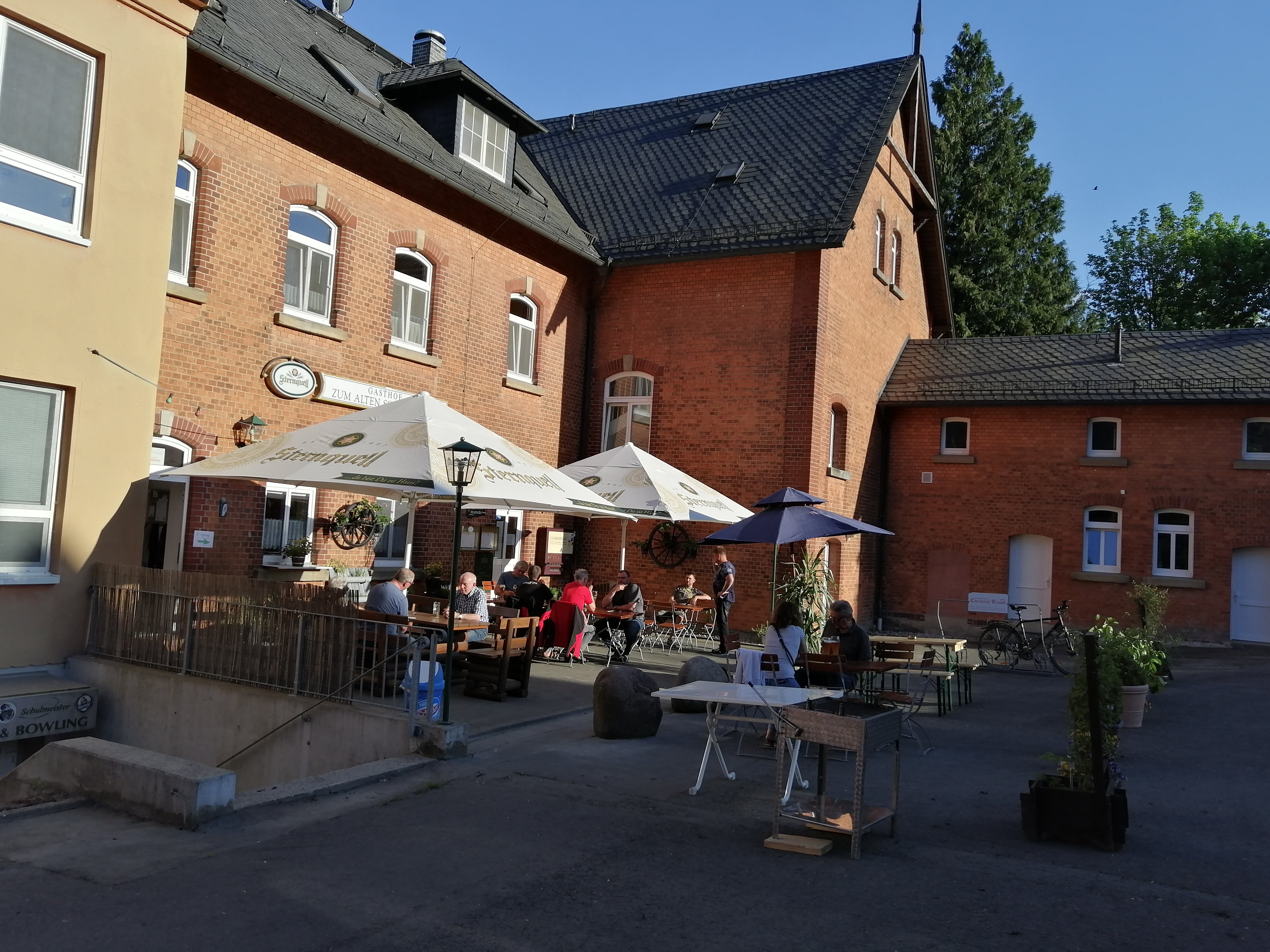 Gasthof Zum Alten Schulmeister-浴室