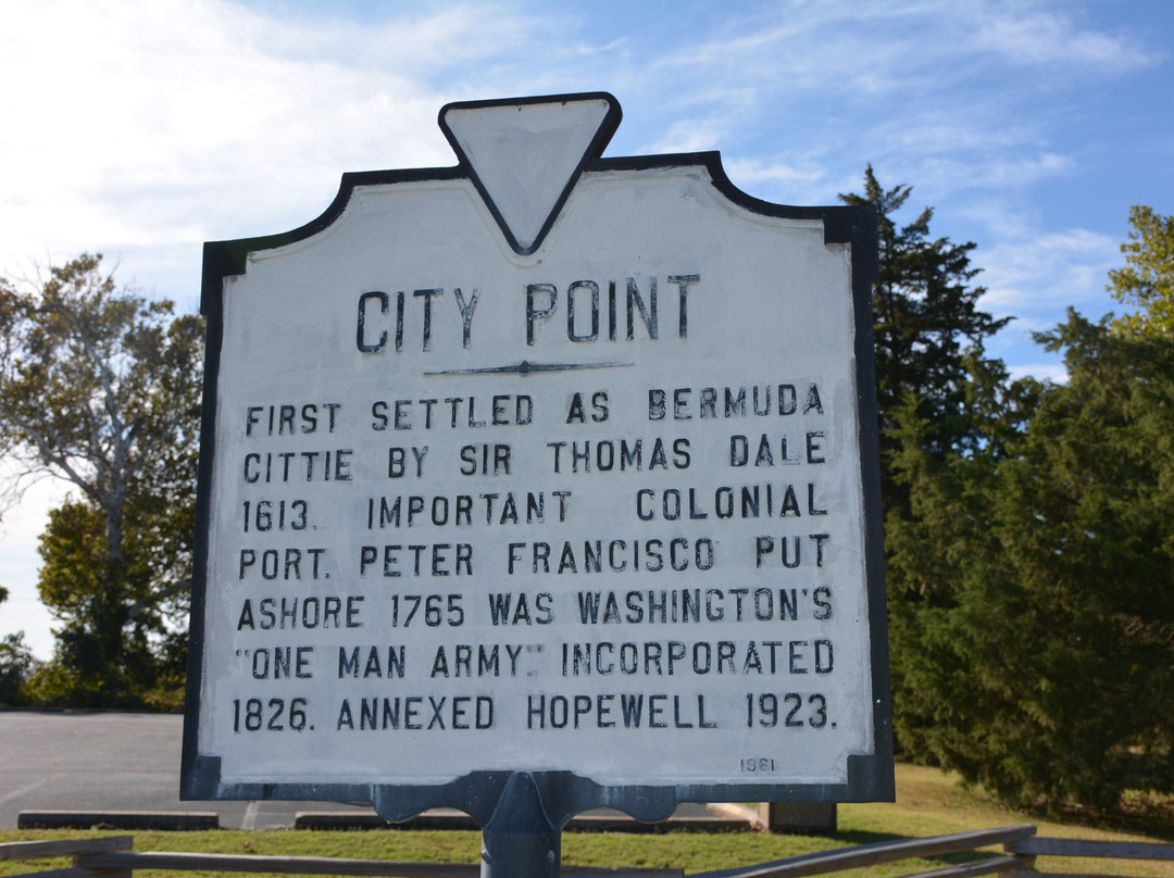 General Grant's Headquarters at City Point-Hopewell必去景点