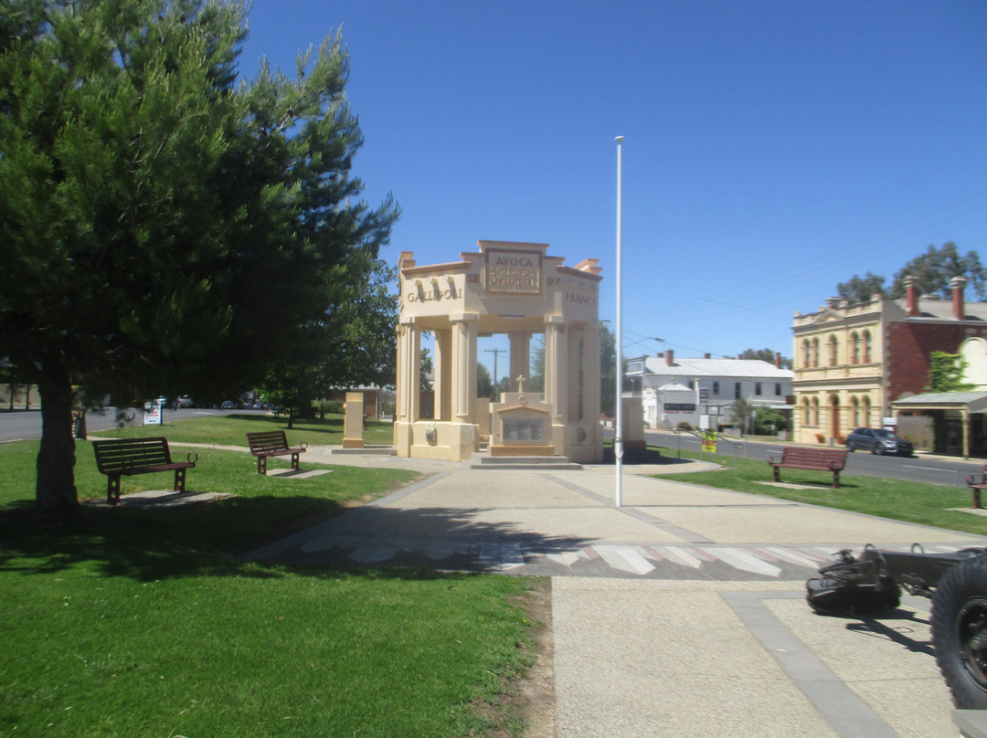 Avoca Soldiers Memorial-Avoca必去景点