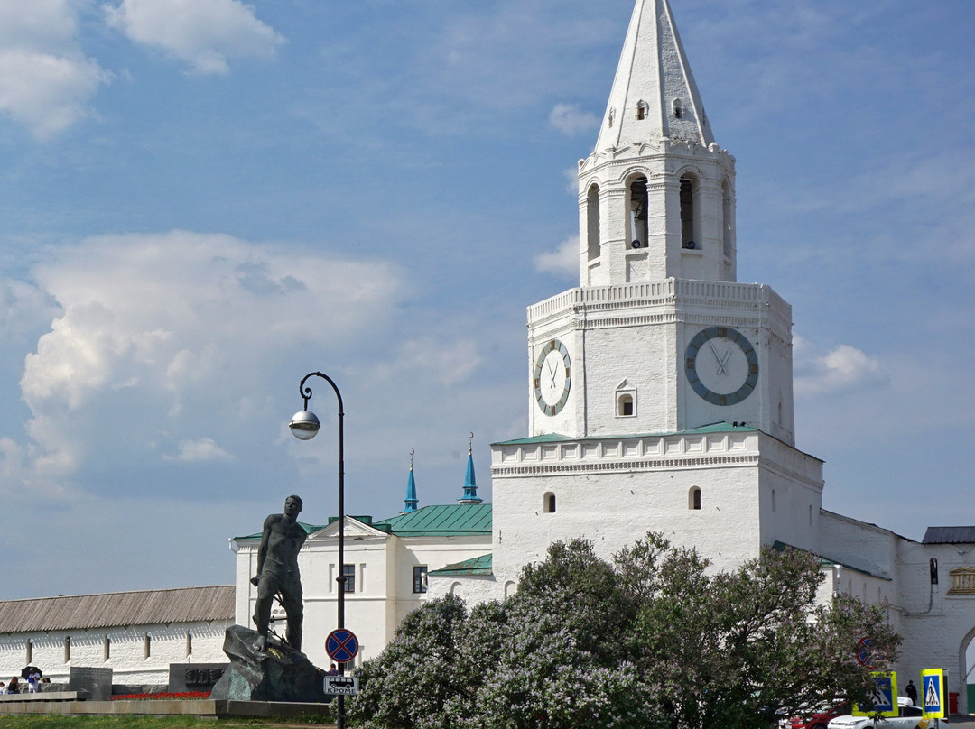 Spasskaya Tower of the Kazan Kremlin-喀山必去景点