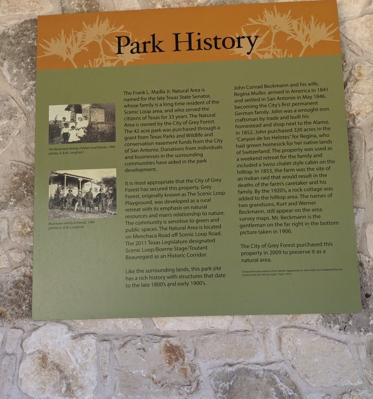 Senator Frank L. Madla Natural Area-Helotes必去景点