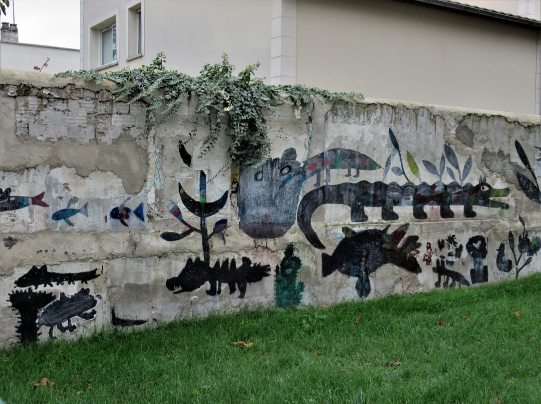 Fresque "Jardin extraordinaire"景点图片