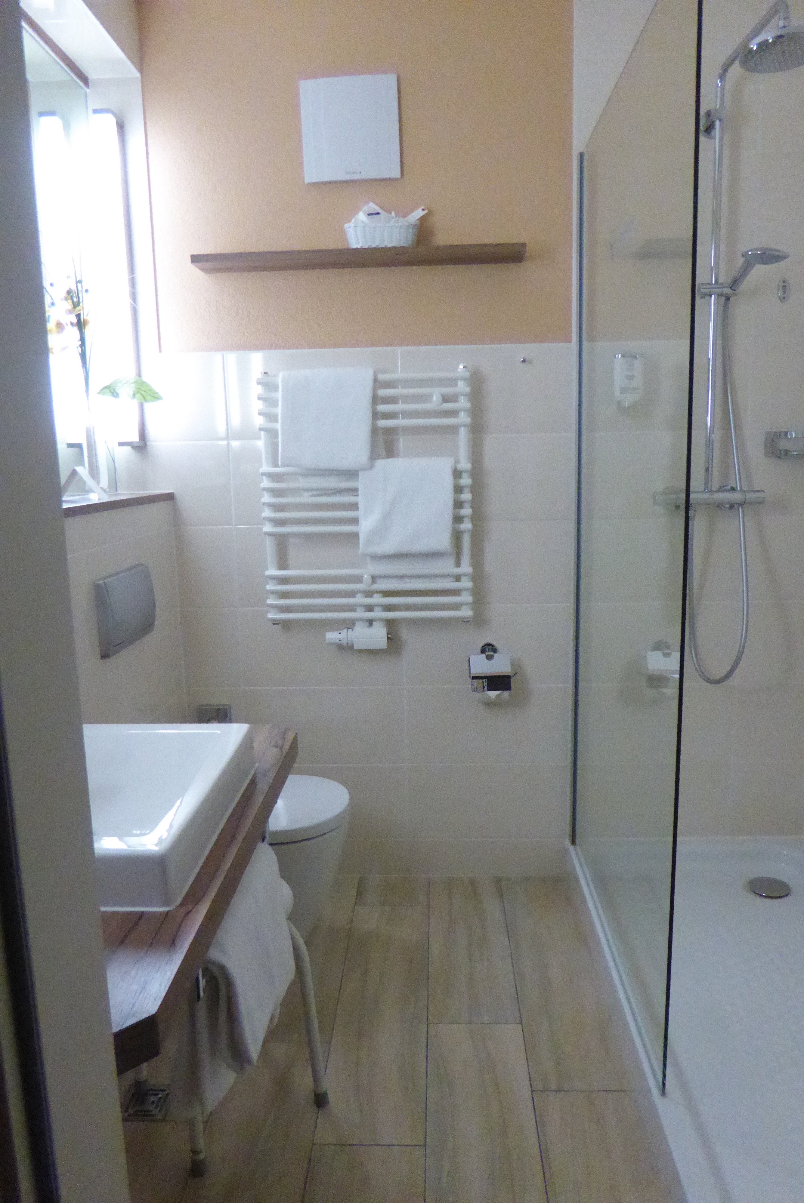 Hotel Am Badepark-浴室