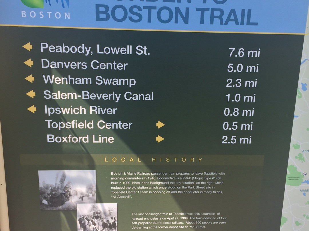 Border To Boston Trail-Topsfield必去景点