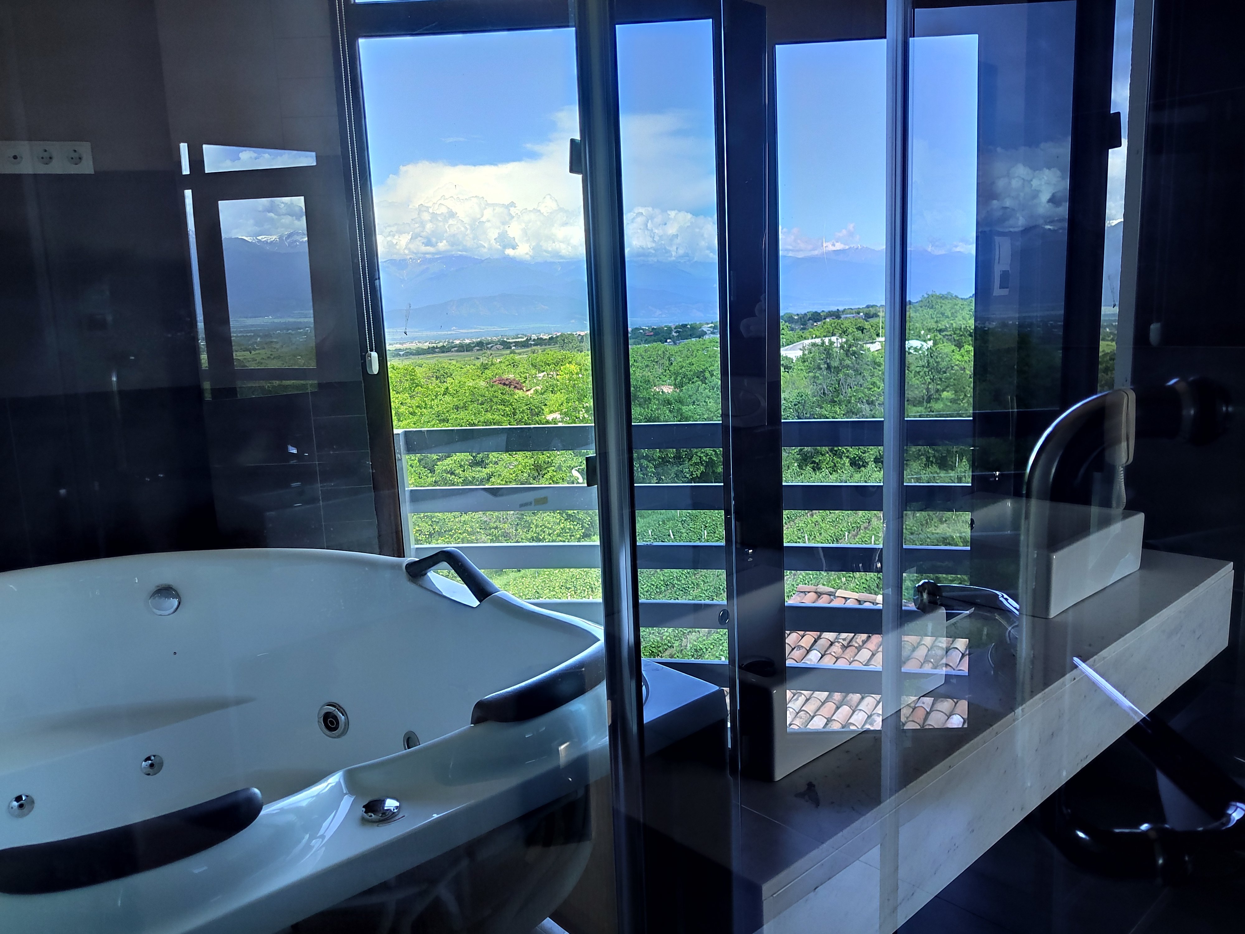 Hotel Savaneti-浴室