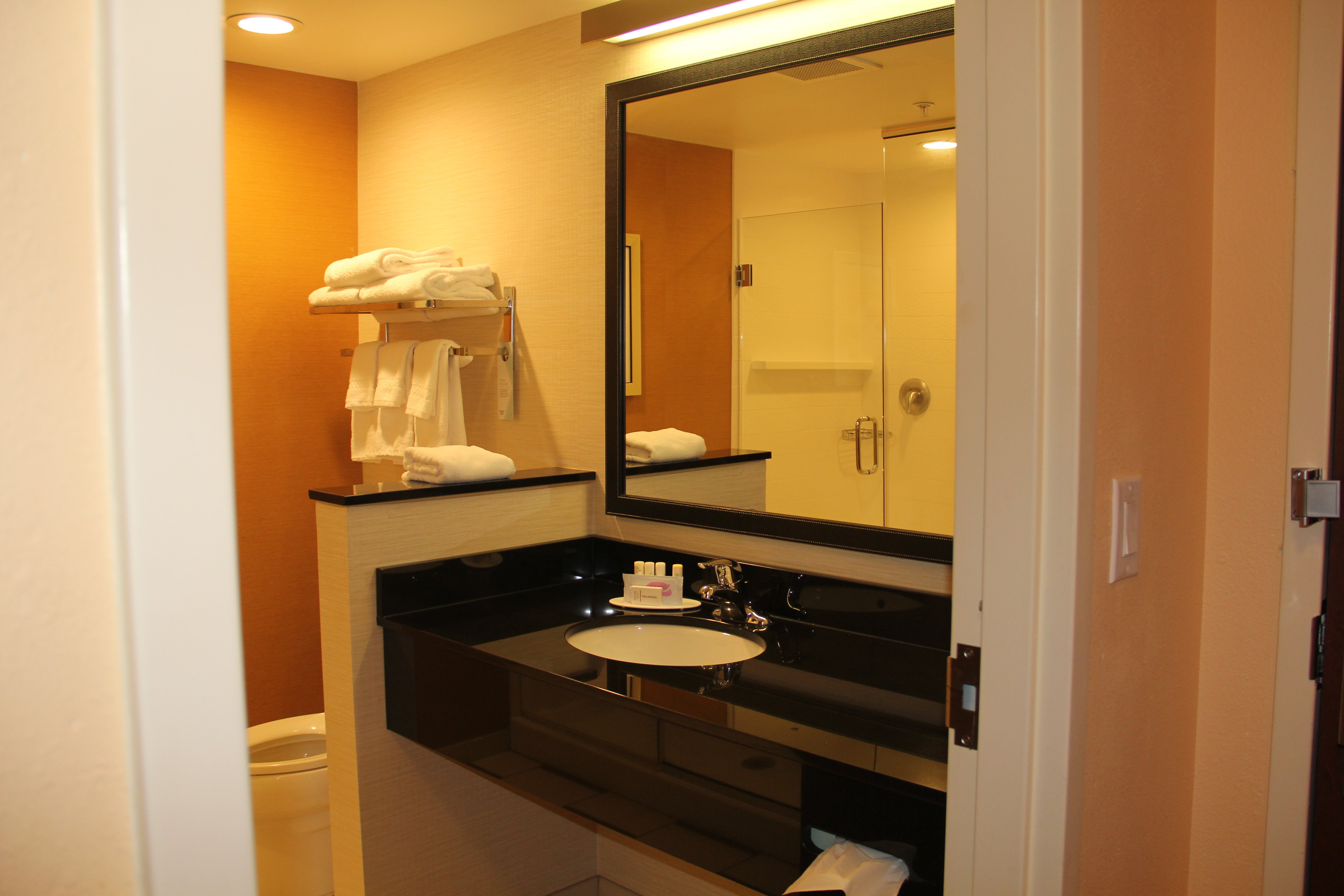 Fairfield Inn & Suites Fayetteville North-浴室