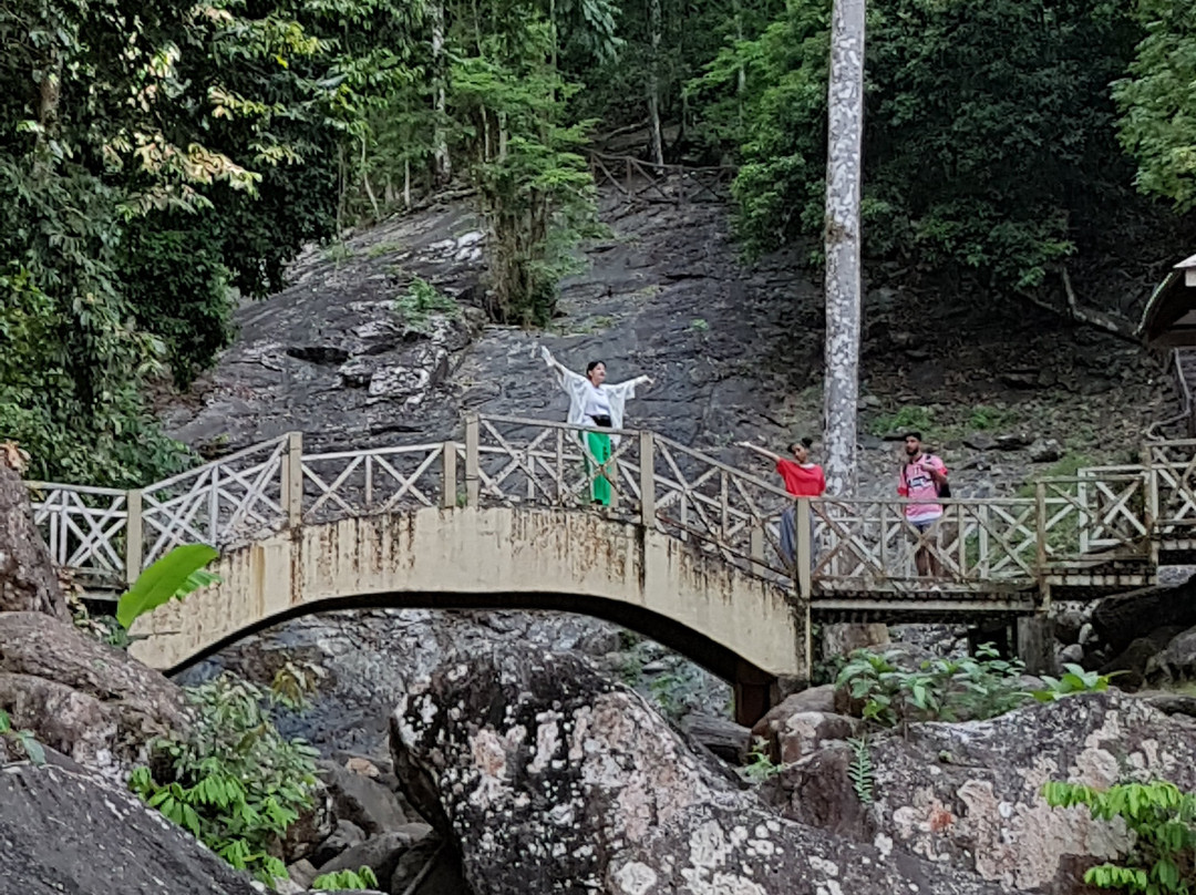 Durian Perangin Waterfall景点图片