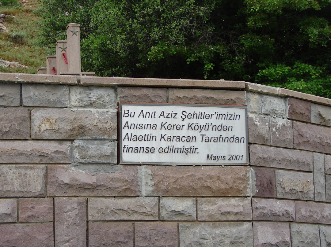 Acemoglu Koprusu Sehitler Anıtı-Erzincan必去景点
