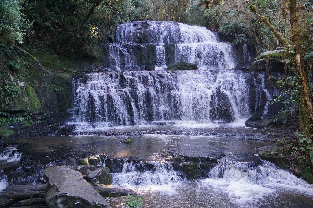 Purakaunui Falls景点图片