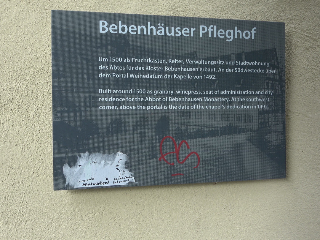 Bebenhauser Pfleghof景点图片