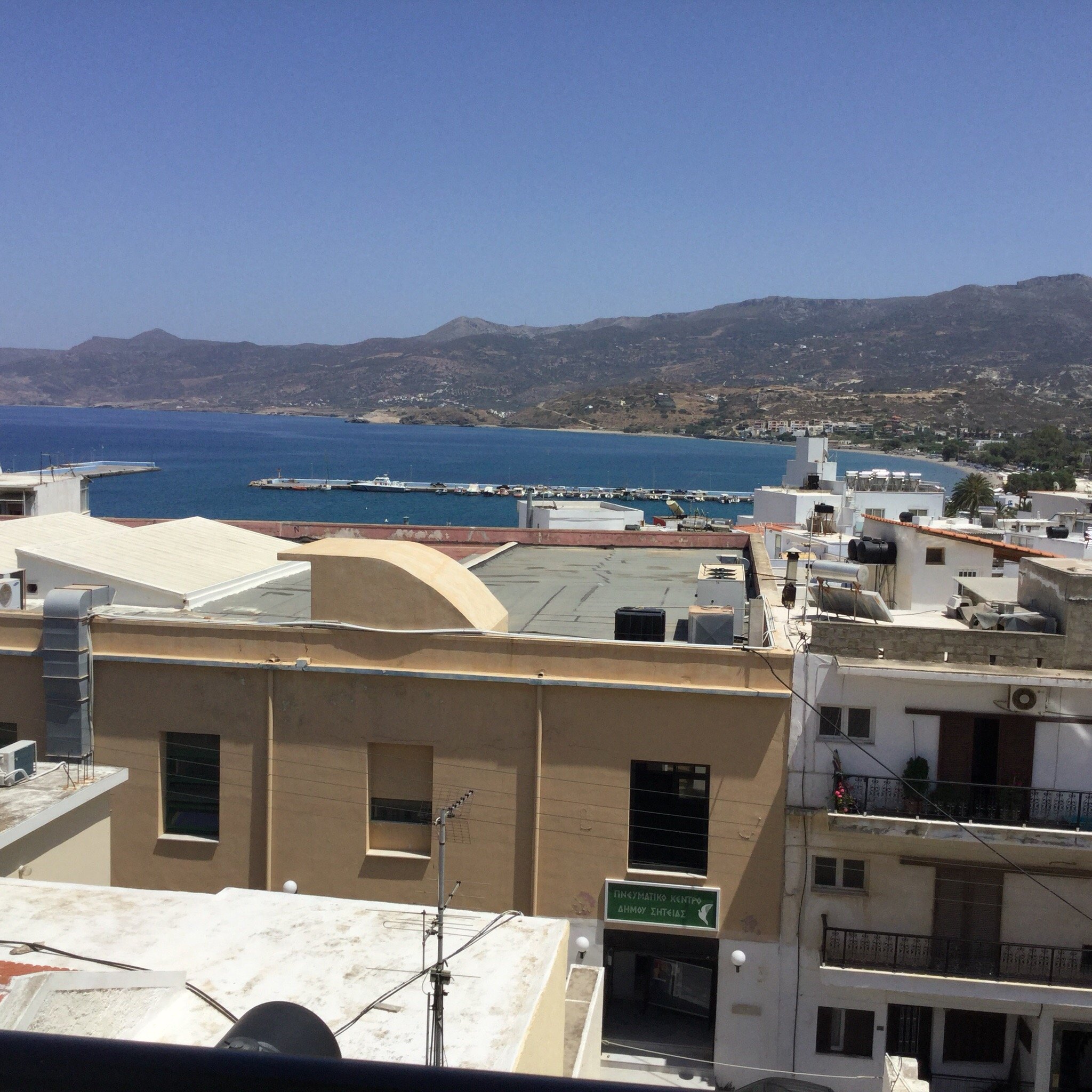 Hotel El Greco Sitia-浴室