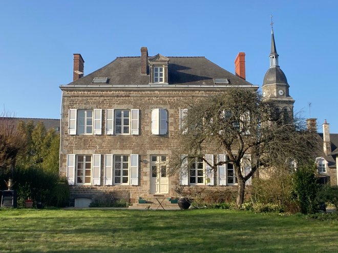Maison d'hôtes la Doucelle Culture et Bien-être-浴室