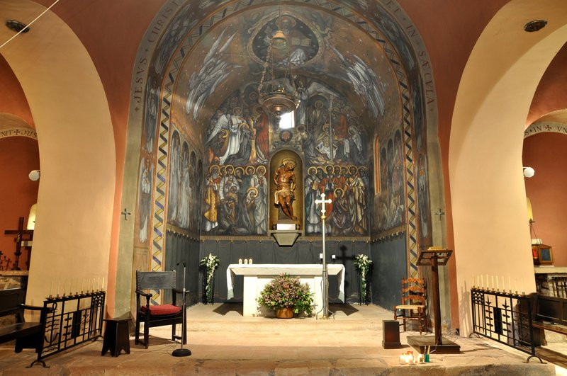 Església de Sant Sebastià de Montmajor.景点图片